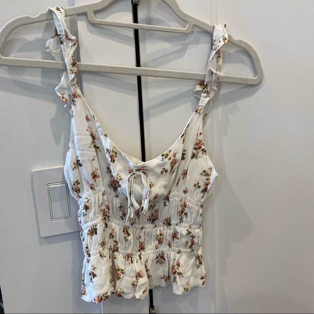 Reformation Floral Top
